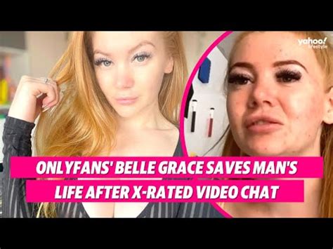 belle grace leaked|OnlyFans star saves customers life after noticing。